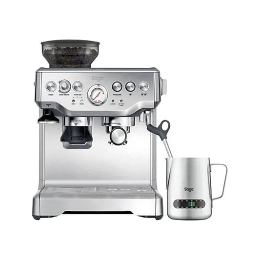 Sage The Barista Express Espresso Machine With Temp Control Milk Jug